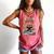 Bookworm Cute Baby Highland Cow Reading Book Comfort Colors Tank Top Watermelon