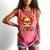 Chihuahua Reading a Book Dog Comfort Colors Tank Top Watermelon