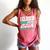 I Closed My Book To Be Here Read Readers Reader Reading Comfort Colors Tank Top Watermelon