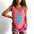 Cool Dinosaur Books Art For Men Women Libarian Book Lover Comfort Colors Tank Top Watermelon