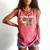 All The-Cool Kids Are Reading Teacher Book Lover Librarian Premium Comfort Colors Tank Top Watermelon