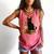 Cute Cat Book Flowers Comfort Colors Tank Top Watermelon