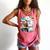Cute Polar Bear Is Reading a Book Reading Polar Bear Comfort Colors Tank Top Watermelon