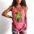 Dino Reading Read Reading Librarian Book Men Boys Kids Comfort Colors Tank Top Watermelon