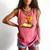 Dragon Fantasy Book Lover Bookish Reader Bookworm Wildflower Comfort Colors Tank Top Watermelon