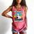 Ducks Books Lover Easily Distracted By Ducks & Books Comfort Colors Tank Top Watermelon