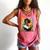 Educated Afro Girl Reading Book Lover History Month Comfort Colors Tank Top Watermelon