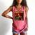 Fight Evil Read Books Propaganda Poster Comfort Colors Tank Top Watermelon