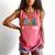 Freadom Anti Ban Books Freedom To Read Book Lover Reading Comfort Colors Tank Top Watermelon