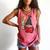 Gnome Read Reading Book Librarian Across America Women Kids Comfort Colors Tank Top Watermelon