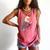 Kawaii Eagle Reads Book Reading Library Book Bookworm Comfort Colors Tank Top Watermelon