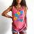 Librarian Shirt Valentines Book Worm Reading Tshirt Premium Tri-Blend Comfort Colors Tank Top Watermelon