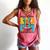 Love Reading And Giraffes Cute Giraffe Reading Book Lovers Comfort Colors Tank Top Watermelon