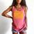 Midnight Reading Club Night Owl Book Readers Comfort Colors Tank Top Watermelon