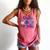 Plan For Today Coffee Yarn Books Sewing Knitter Knitting Comfort Colors Tank Top Watermelon