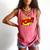 POW -Adults Kids Comic Book Cartoon Pop Art Novelty Sarcastic Comfort Colors Tank Top Watermelon POW -Adults Kids Comic Book Cartoon Pop Art Novelty Sarcastic Comfort Colors Tank Top Watermelon