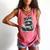 Raccoon With Book Cute Raccoons Reading Books Comfort Colors Tank Top Watermelon