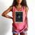 The Reader Tarot Card Mystic Dragon Book Magic Comfort Colors Tank Top Watermelon