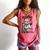 Reading Is Snow Much Fun Christmas Bookworm Snowman Reading Comfort Colors Tank Top Watermelon