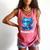 Readsolotl Blue Kawaii Axolotl Book Lover Reading Comfort Colors Tank Top Watermelon
