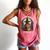 Salem Witch Book Club All Witches Welcome Halloween Reading Comfort Colors Tank Top Watermelon