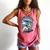 My Summer Is Fully Booked Fun Girls Summer Book Lovers Comfort Colors Tank Top Watermelon