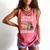 Tiny Dinosaur Read Books & Pet My Bearded Dragon Lover Premium Tri-Blend Comfort Colors Tank Top Watermelon