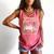 Tired Moms Book Club Coffee Chaos Chapters Book Lover Comfort Colors Tank Top Watermelon