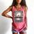 Totally Weird Tees Cat Library Book Reading Literary Comfort Colors Tank Top Watermelon