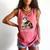 Womens Girls Books I Do What I Want Calico Cat Lover Comfort Colors Tank Top Watermelon