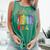 8647 Equal Rights Book Flower Trump Women Rights Feminist Comfort Colors Tank Top Violet