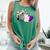 Asexual Book Lover LGBT Reading Pride Ace Flag Daisy Comfort Colors Tank Top Violet