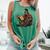 Attila The Hun Reading A Book Comfort Colors Tank Top Violet