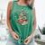 Book Christmas Tree Teacher Book Lover Crew Neck Modern Classic Christmas Small Short Sleeve -Adults -Kids Comfort Colors Tank Top Violet