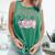 Book Lover's Pretty Girl's Read Books Comfort Colors Tank Top Violet