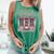 Take Me To The Book Store Librarians Valentine's Day Premium Comfort Colors Tank Top Violet