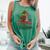 All Booked For Christmas Librarian Reader Xmas Pajama Comfort Colors Tank Top Violet