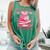 All Booked For Valentine Books Lover Teacher Floral Comfort Colors Tank Top Violet