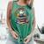 “Books Coffee & Yarn Enthusiast Cozy Reader Comfort Colors Tank Top Violet