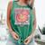 I Like My Books Spicy And My Coffee Icy Librarian Comfort Colors Tank Top Violet