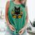 Cat For Women Book Lover Cute Cat And Book Comfort Colors Tank Top Violet