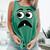 Creepy Face Carrot Halloween Book Character Costume Comfort Colors Tank Top Violet