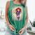 The Crimson Crescent 90s Retro Comic Book Superheroine Art Comfort Colors Tank Top Violet