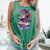 Cute Dragon Read Books Be Kind Stay Weird Book Lover Comfort Colors Tank Top Violet