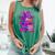 Cute Dragon Reading Books Bookworm Comfort Colors Tank Top Violet