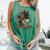 Dog Book Flower Comfort Colors Tank Top Violet