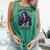 Good Girls Read Bad Books Sarcastic Skeleton Goth Skull Comfort Colors Tank Top Violet