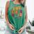 Hot Girls Read Aesthetic Book Lover Reading Comfort Colors Tank Top Violet