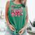 HUGvyn One Loved Teacher Valentine Book Heart Reading Bow Comfort Colors Tank Top Violet