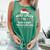 Most Likely To Read A Book Through Christmas Xmas Comfort Colors Tank Top Violet